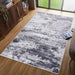 Serdim Rugs emperor 310 silver Grey Living Room Geometric Rug.
