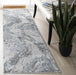 Serdim Rugs emperor 325 picasso silver Grey Living Room Geometric Rug.
