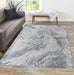 Serdim Rugs emperor 325 picasso silver Grey Living Room Geometric Rug.