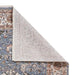 Think Rugs vintage think 35013 blue terracotta Blue, Orange Living Room  Rug.