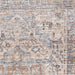 Think Rugs vintage think 35018 blue Blue Living Room  Rug.