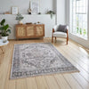 Think Rugs vintage think 35018 green Green Living Room  Rug.