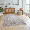 Think Rugs vintage think 35027 beige Beige Living Room  Rug.