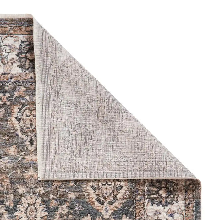 Think Rugs vintage think 35027 green Green Living Room  Rug.