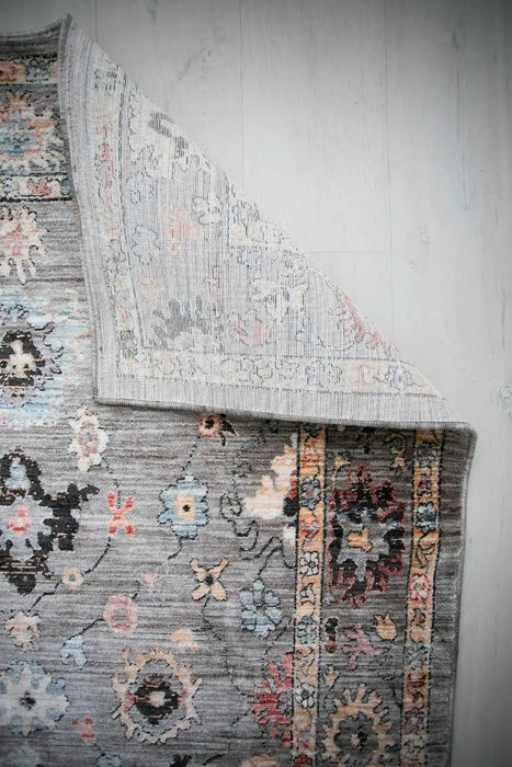 Prestige alia 428gl grey Grey Living Room  Rug.