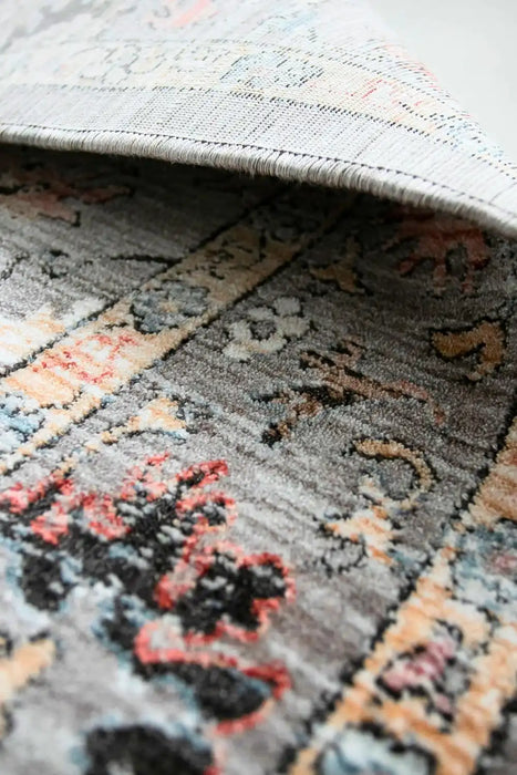 Prestige alia 428gl grey Grey Living Room  Rug.