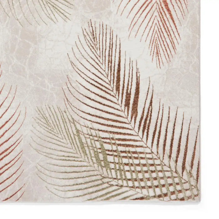 Think Rugs creation 50051 bieige mutli Beige, Multicoloured Living Room Floral Rug.