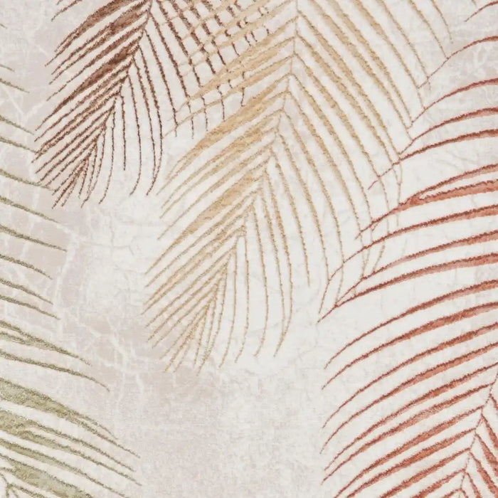 Think Rugs creation 50051 bieige mutli Beige, Multicoloured Living Room Floral Rug.