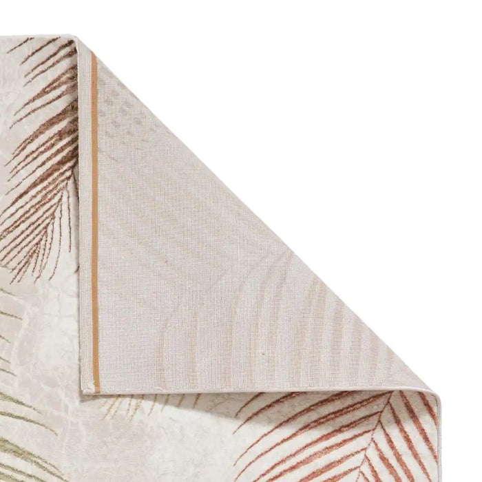 Think Rugs creation 50051 bieige mutli Beige, Multicoloured Living Room Floral Rug.