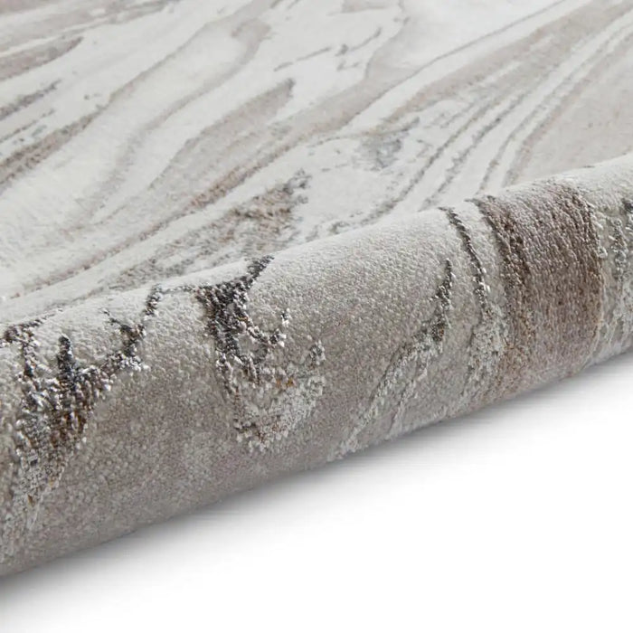 Think Rugs creation 50100 cream beige Grey, Beige, Ivory, Cream Living Room Floral Rug.