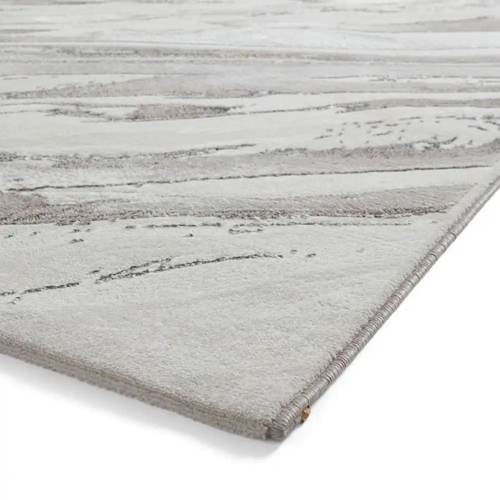 Think Rugs creation 50100 cream beige Grey, Beige, Ivory, Cream Living Room Floral Rug.