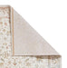 Think Rugs creation 50112 beige multi Beige, Multicoloured Living Room Floral Rug.