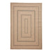 Think Rugs nomad indoor outdoor 5021 black brown Brown, Black Living Room  Rug.