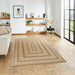 Think Rugs nomad indoor outdoor 5021 black brown Brown, Black Living Room  Rug.