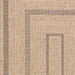 Think Rugs nomad indoor outdoor 5021 black brown Brown, Black Living Room  Rug.