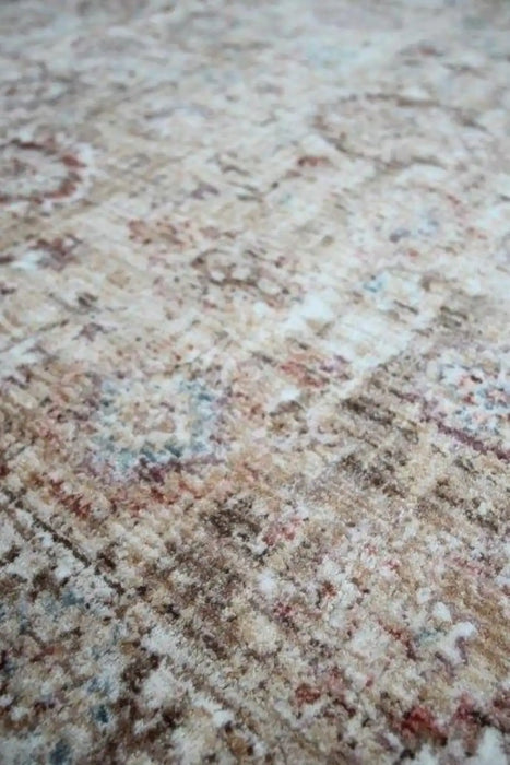 Prestige alia 513a2 beige cream Beige, Ivory Living Room  Rug.