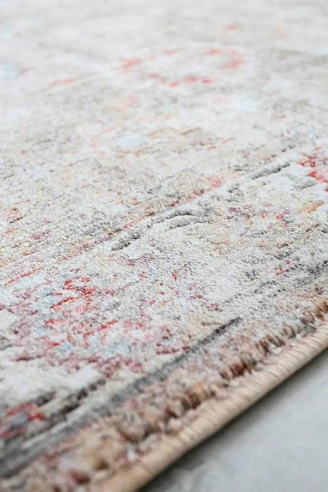 Prestige alia 513ah beige l brown Brown, Beige Living Room  Rug.