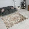 HMC vintage ultimate 552ag cream Ivory, Cream Living Room  Rug.