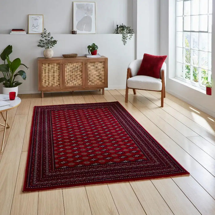 Red Kuwait Rug Dubai 62096 Red Rugs - Buy 62096 Red Rugs Online from Rugs Direct ...
