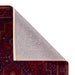 Think Rugs dubai 62101 red Red Living Room  Rug.