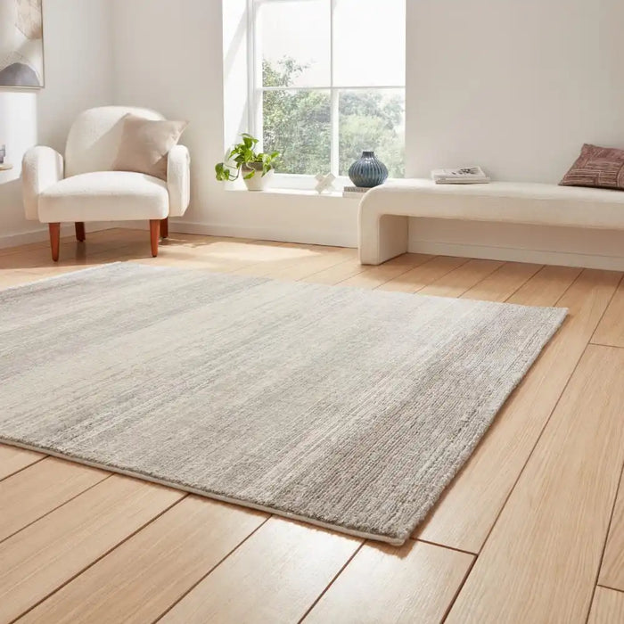 Think Rugs geneva think 62786 grey Grey Living Room Geometric Rug.