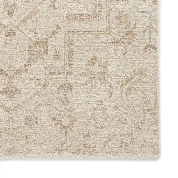 Think Rugs geneva think 64615 cream Cream Living Room Geometric Rug.