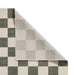 Think Rugs baltimore 66618 green Green, Ivory Living Room Geometric Rug.