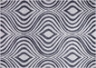 Serdim Rugs valencia 760 d grey Grey Living Room Geometric Rug.