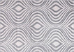 Serdim Rugs valencia 760 silver Grey Living Room Geometric Rug.