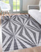 Serdim Rugs valencia 765 dark grey Grey Living Room Geometric Rug.