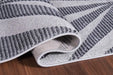 Serdim Rugs valencia 765 dark grey Grey Living Room Geometric Rug.