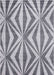 Serdim Rugs valencia 765 dark grey Grey Living Room Geometric Rug.
