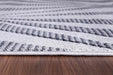 Serdim Rugs valencia 765 dark grey Grey Living Room Geometric Rug.