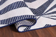 Serdim Rugs valencia 765 navy Blue, Navy Living Room Geometric Rug.
