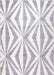 Serdim Rugs valencia 765 silver Grey Living Room Geometric Rug.
