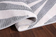 Serdim Rugs valencia 765 silver Grey Living Room Geometric Rug.
