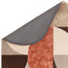 Asiatic matrix asiatic 77 oval spice Orange Living Room Wool Rug.