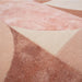 Asiatic matrix asiatic 78 oval earth Pink Living Room Wool Rug.