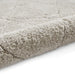 Think Rugs ideal shaggy 80260 silver Grey Living Room Geometric Rug.