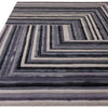 Asiatic matrix asiatic 81 network indigo Blue, Purple Living Room Wool Rug.