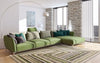 Asiatic matrix asiatic 82 network forest Green Living Room Wool Rug.