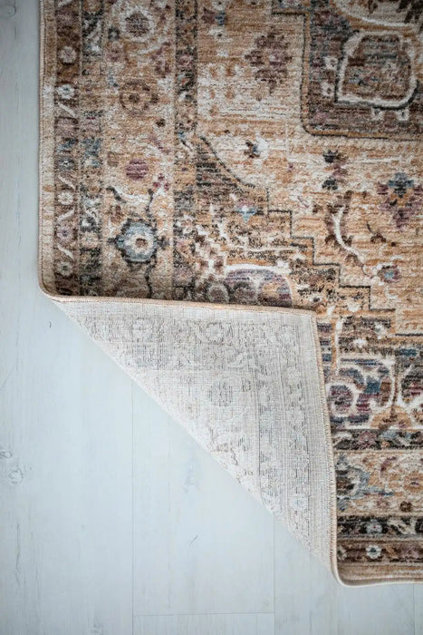 Prestige alia 842g2 beige grey Grey, Beige Living Room  Rug.