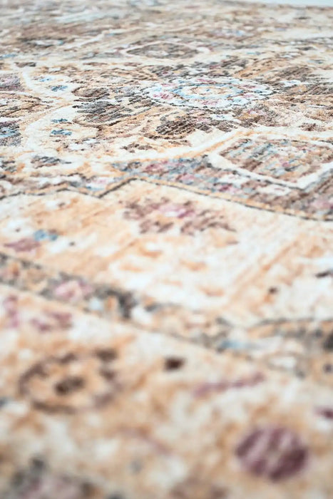Prestige alia 842g2 beige grey Grey, Beige Living Room  Rug.