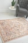 Prestige alia 842g2 beige grey Grey, Beige Living Room  Rug.
