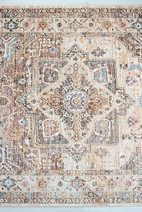 Prestige alia 842g2 beige grey Grey, Beige Living Room  Rug.
