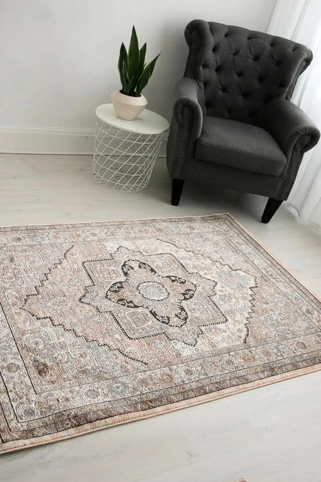 Prestige alia 842g5 anthracite grey Grey Living Room  Rug.