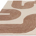 Asiatic matrix asiatic 85 arches amber Ivory, Orange Living Room Wool Rug.