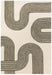 Asiatic matrix asiatic 86 arches forest Green, Ivory Living Room Wool Rug.