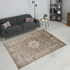 HMC vintage ultimate 865ac anthra Grey Living Room  Rug.