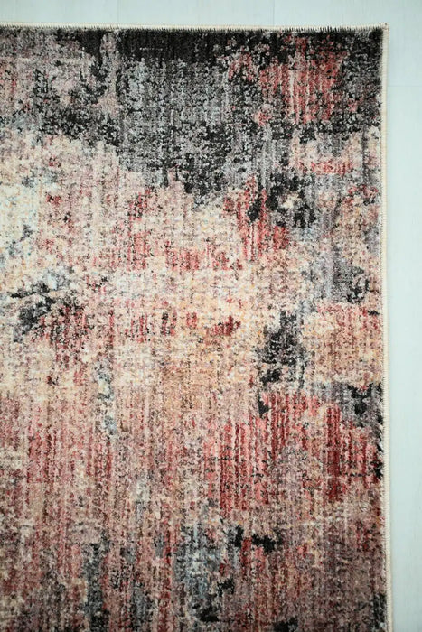 Prestige alia 878al anthracite rose Multicoloured, Pink Living Room  Rug.